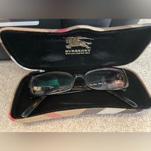 Burberry eyeglass frames with case